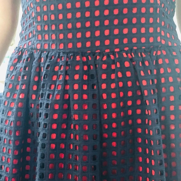 Nwt!! Banana Republic Navy Blue A line Dress Sz 10 - Picture 6 of 11